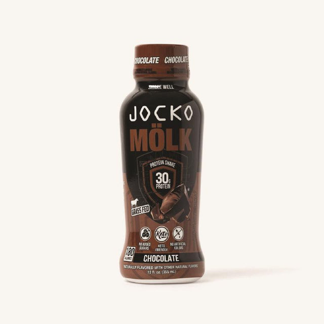 Jocko Fuel LLC Chocolate Protein Shake 12 fl. oz. 1 pk, Pack of 12
