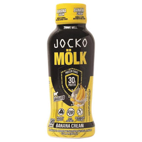 Jocko Fuel LLC Banana Cream Protein Shake 12 fl. oz. 1 pk, Pack of 12