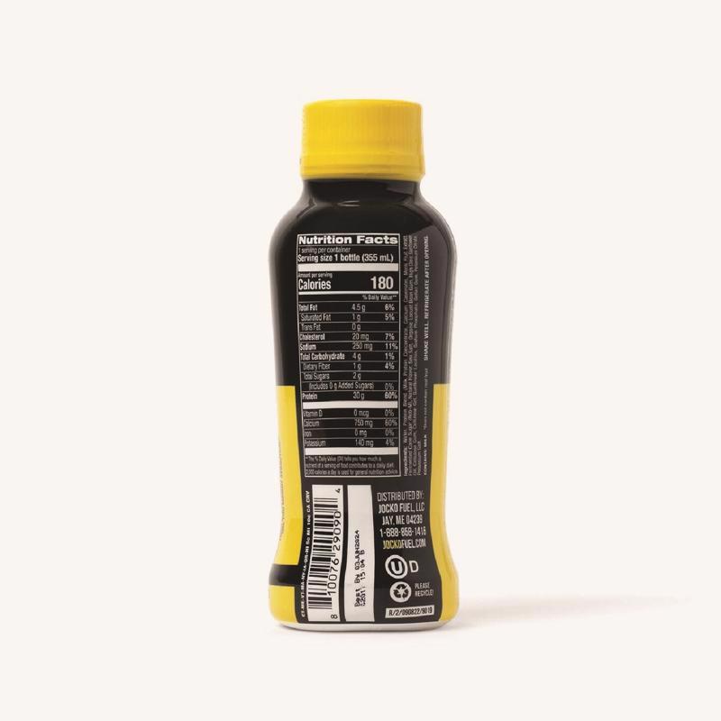 Jocko Fuel LLC Banana Cream Protein Shake 12 fl. oz. 1 pk, Pack of 12