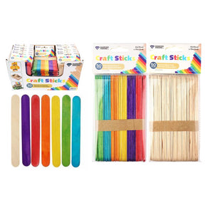Diamond Visions Craft Sticks Assorted 50 pc, Pack of 24
