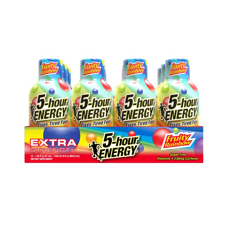 5-hour Energy Extra Strength Sugar Free Assorted Energy Shot 1.93 fl. oz., Pack of 12