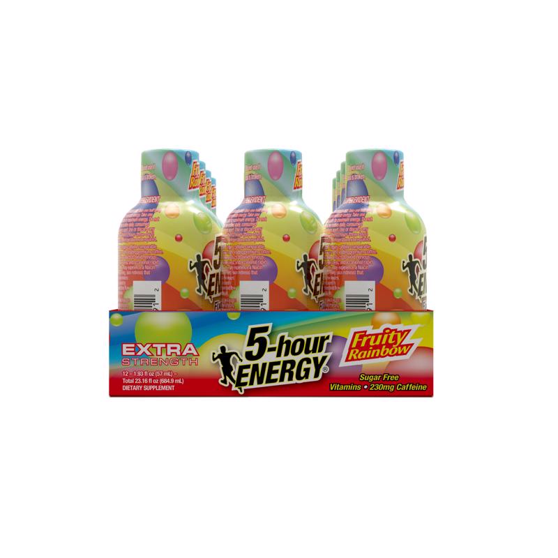 5-hour Energy Extra Strength Sugar Free Assorted Energy Shot 1.93 fl. oz., Pack of 12