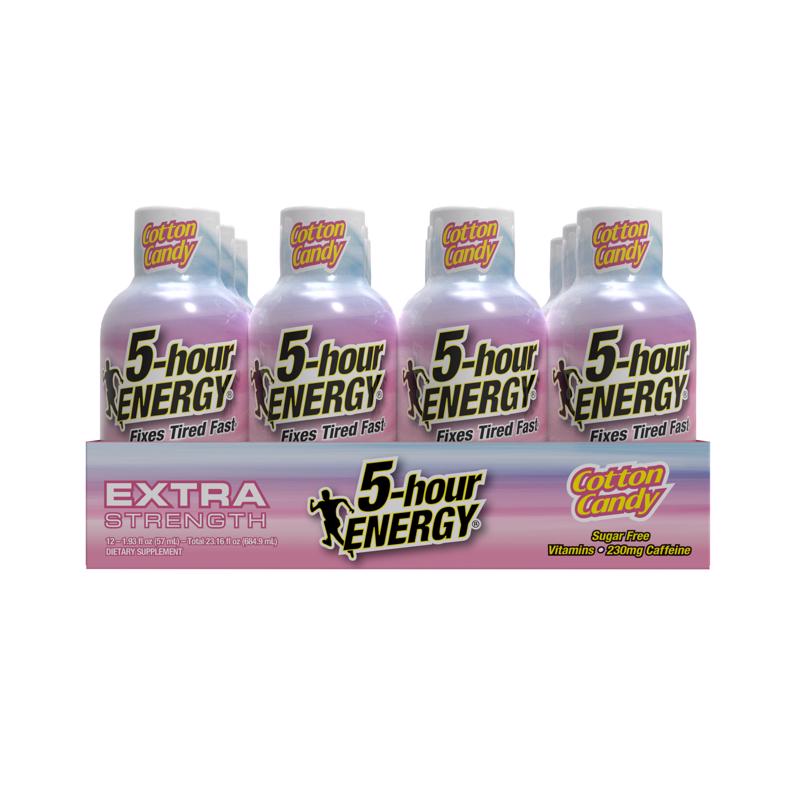 5-hour Energy Extra Strength Sugar Free Assorted Energy Shot 1.93 fl. oz., Pack of 12