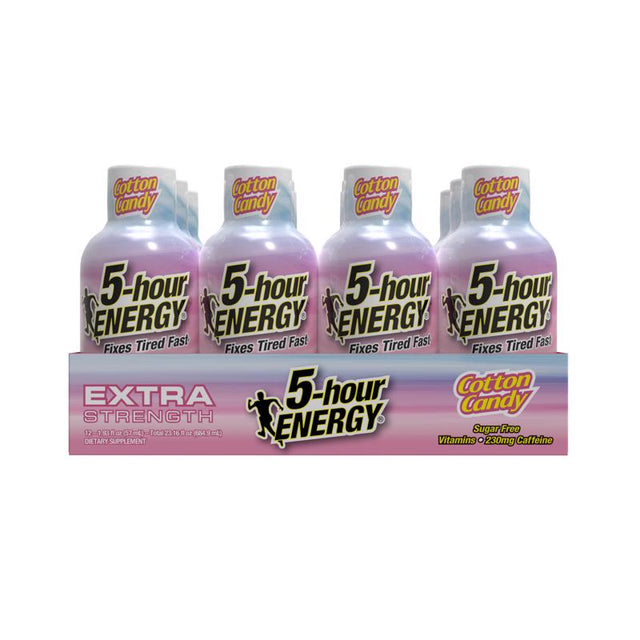 5-hour Energy Extra Strength Sugar Free Assorted Energy Shot 1.93 fl. oz., Pack of 12