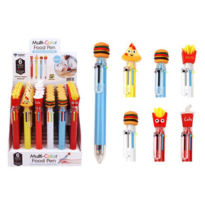 Diamond Visions Assorted Retractable 6-In-1 Food Pen 1 pk, Pack of 36