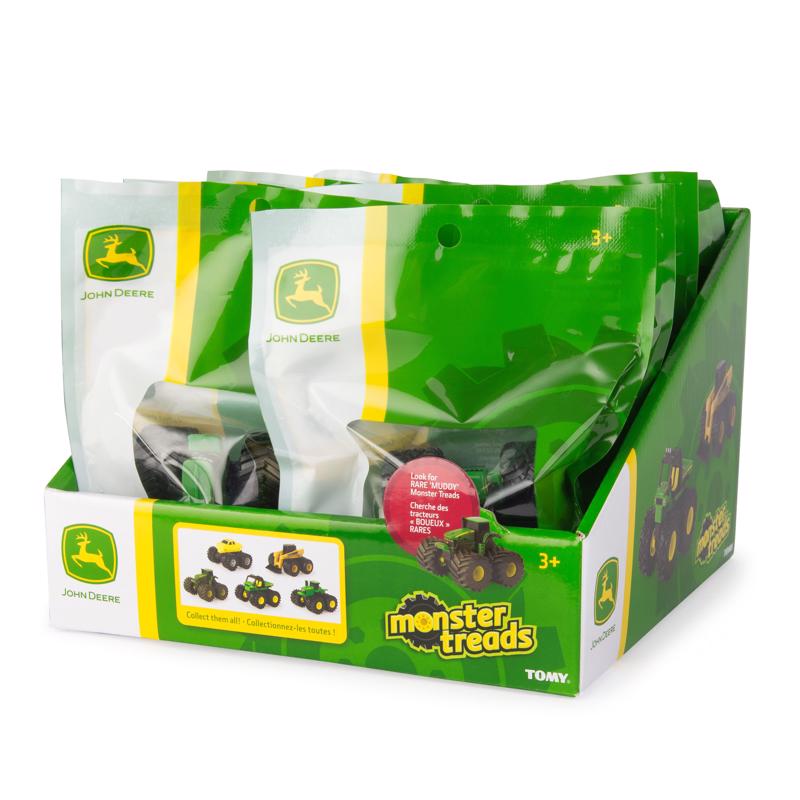 ERTL John Deere Monster Treads Farm Toy 1 pc, Pack of 8