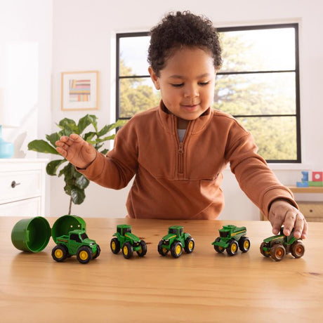 ERTL John Deere Tractor Farm Toy, Pack of 9