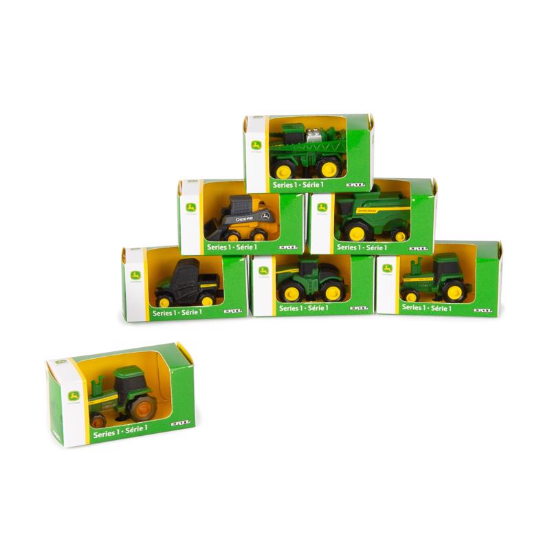 ERTL John Deere Miniature Farm Toy, Pack of 12