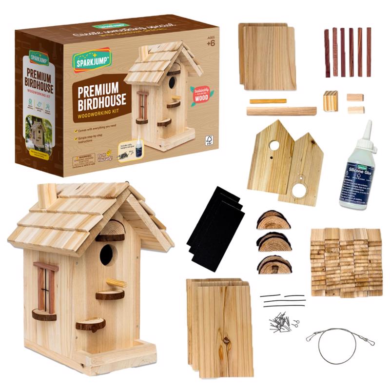 SparkJump Birdhouse Building set