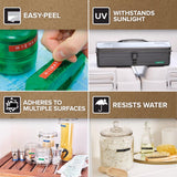 Dymo Self-Adhesive 3/8 in. W X 9.8 ft. L Blue/Green/Red Embossing Label Maker Tape