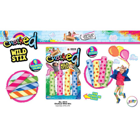 Ja-Ru Sidewalk Chalk Multiple 4 pc