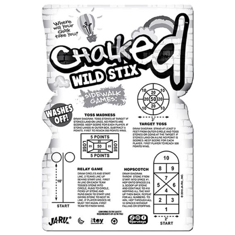 Ja-Ru Sidewalk Chalk Multiple 4 pc
