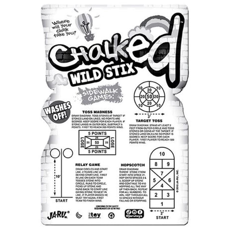 Ja-Ru Sidewalk Chalk Multiple 4 pc