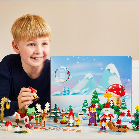 Plus-Plus Woodland Christmas Advent Calendar