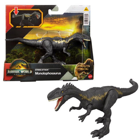 Jurassic World Strike Attack Dinosaur Action Figure Asst, Pack of 6