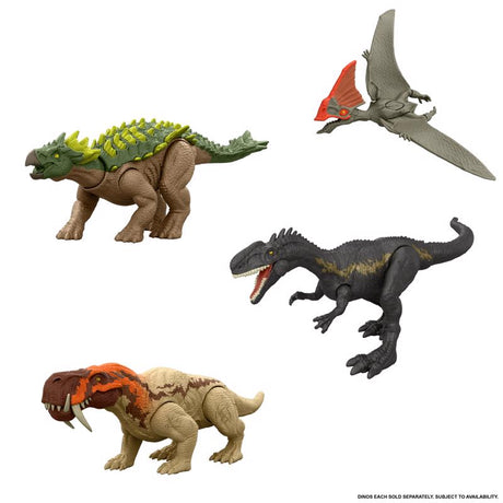 Jurassic World Strike Attack Dinosaur Action Figure Asst, Pack of 6