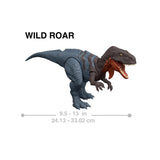 Jurassic World Wild Roar Dinosaur Action Figure Asst, Pack of 4