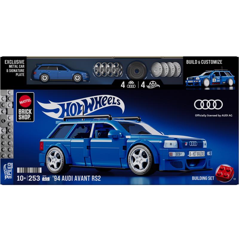 Hot Wheels 94 Audi Speed Series Building Set