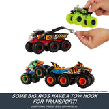 Hot Wheels Monster Big Rigs Truck Assorted, Pack of 4