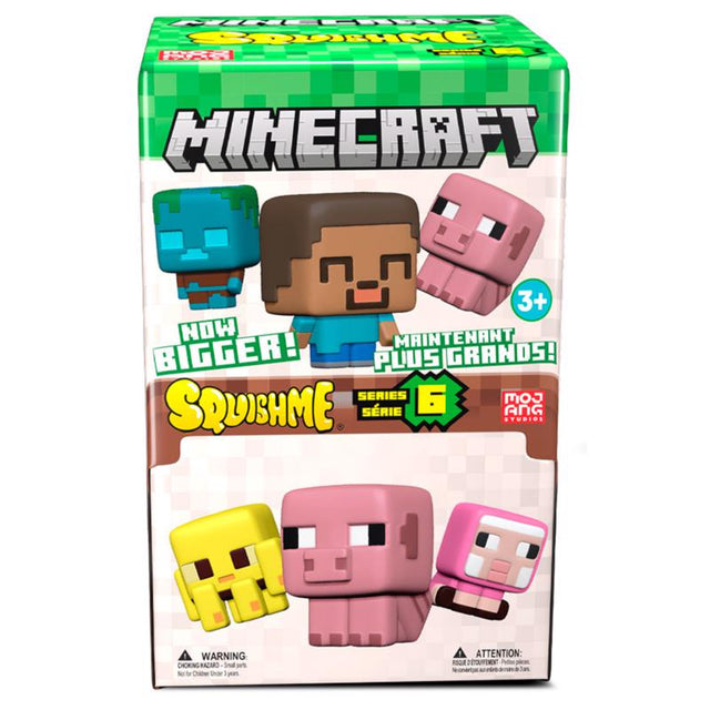 Minecraft SquishMe Figures, Pack of 12