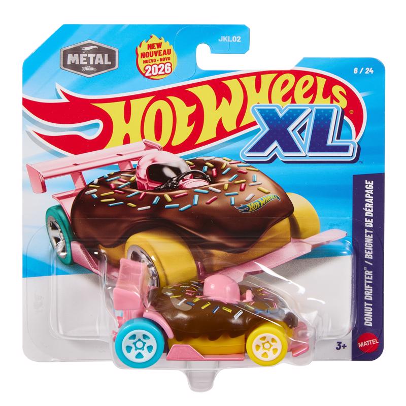 Hot Wheels Basic XL Series Car, Pack of 6