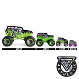 Monster Jam Grave Digger Truck Toy, Pack of 12
