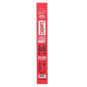 Chomps Original Beef Stick 1.15 oz Pouch, Pack of 24
