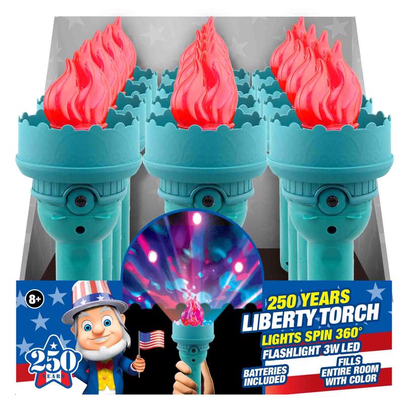 Magic Seasons Liberty Projection Torch 1 pk, Pack of 24