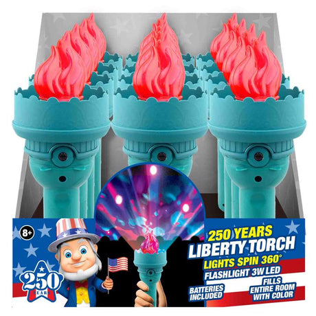 Magic Seasons Liberty Projection Torch 1 pk, Pack of 24