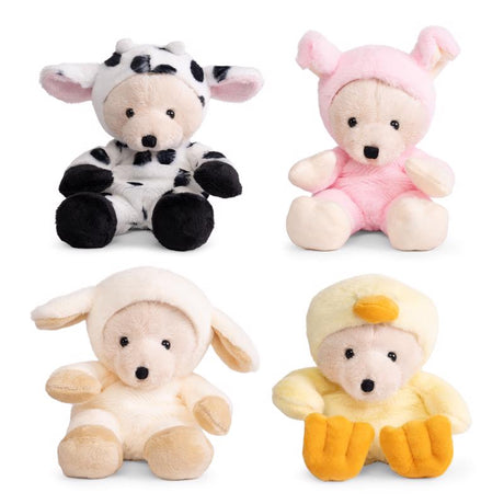Keycraft Little Play Farm Plush Doll, Pack of 12
