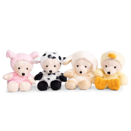 Keycraft Little Play Farm Plush Doll, Pack of 12
