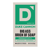 Duke Cannon Productivity Eucalyptus and Peppermint Scent Bar Soap 10 oz 1 pk