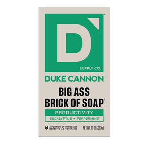 Duke Cannon Productivity Eucalyptus and Peppermint Scent Bar Soap 10 oz 1 pk