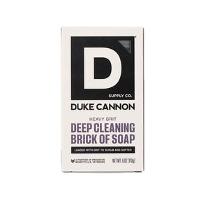 Duke Cannon Heavy Grit Mandarin and Mint Scent Bar Soap 6 oz 1 pk