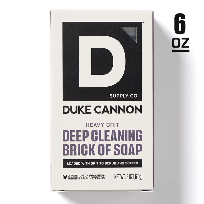 Duke Cannon Heavy Grit Mandarin and Mint Scent Bar Soap 6 oz 1 pk