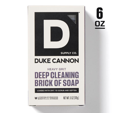Duke Cannon Heavy Grit Mandarin and Mint Scent Bar Soap 6 oz 1 pk