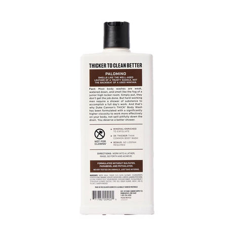 Duke Cannon Palomino Mahogany and Vanilla Scent Body Wash 18 fl. oz. 1 pk