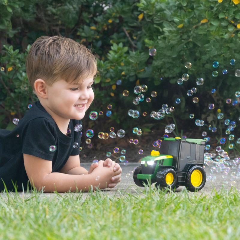 Sunny Days John Deere Tractor Bubble Blower 1 pc