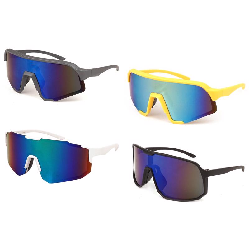Diamond Visions Men's Assorted Frame Assorted Lens Sunglasses, Pack of 12