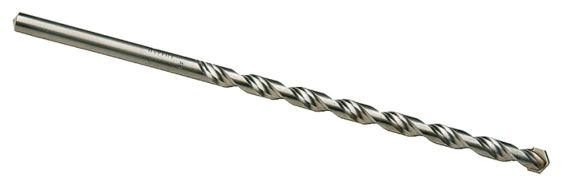 Irwin 326023 Rotary Hammer Drill Bit, 3/4 in Dia, 12 in OAL, Percussion, Twist Flute, 2-Flute, 3/4 in Dia Shank