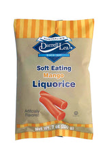 Darrell Lea Mango Licorice 7 oz, Pack of 8