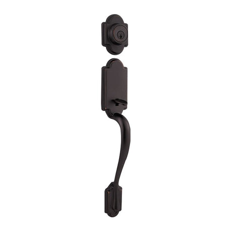 Kwikset Signature Series 800AN LIP 11P SMT 6AL Exterior Handleset, Arlington Design, Venetian Bronze, 1 Grade, Zinc