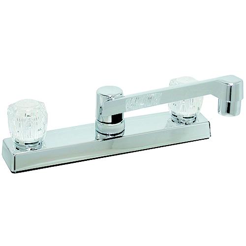 Valterra Phoenix DuraPro Two Handle Chrome Finish 8″ RV Kitchen Faucet