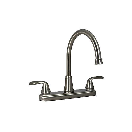 Valterra Phoenix Two Handle 8″ Hi-Arc Hybrid RV Bathroom Lavatory Faucet