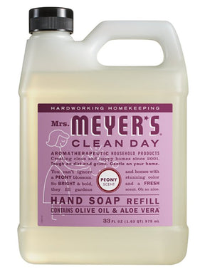 Mrs. Meyer's 11404 Hand Soap Refill, Liquid, 33 fl-oz, Compositions: Sodium Methyl 2-Sulfolaurate, Glycerin