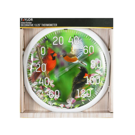 Taylor 6774 Bird Thermometer, Multi-Color Casing