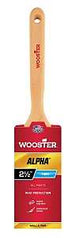 Wooster 4232-2 1/2 Paint Brush, Maple Wood Handle, 2-1/2 in W, 2-15/16 in L Bristle, Synthetic Bristle, Flat Sash Handle