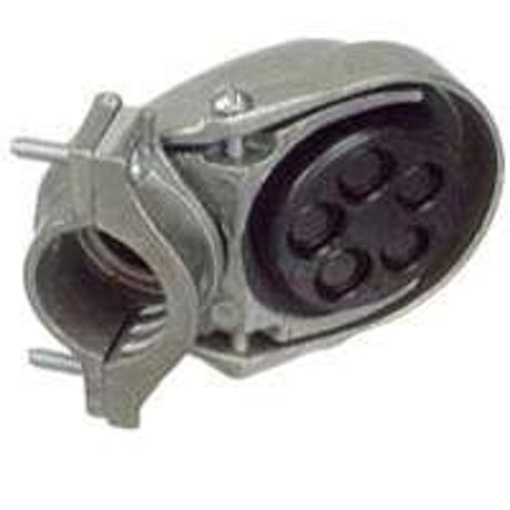 Halex 58030 Service Entrance Cap, 3 in Hub, Clamp, Aluminum