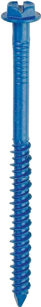 Tapcon 24310 Screw Anchor, 2-3/4 in L, Hex Drive, Steel, Climaseal, 75 PK, 3/16 in Drive
