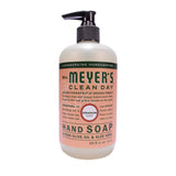 Mrs. Meyer's Clean Day Organic Geranium Scent Liquid Hand Soap 12.5 oz, Pack of 6